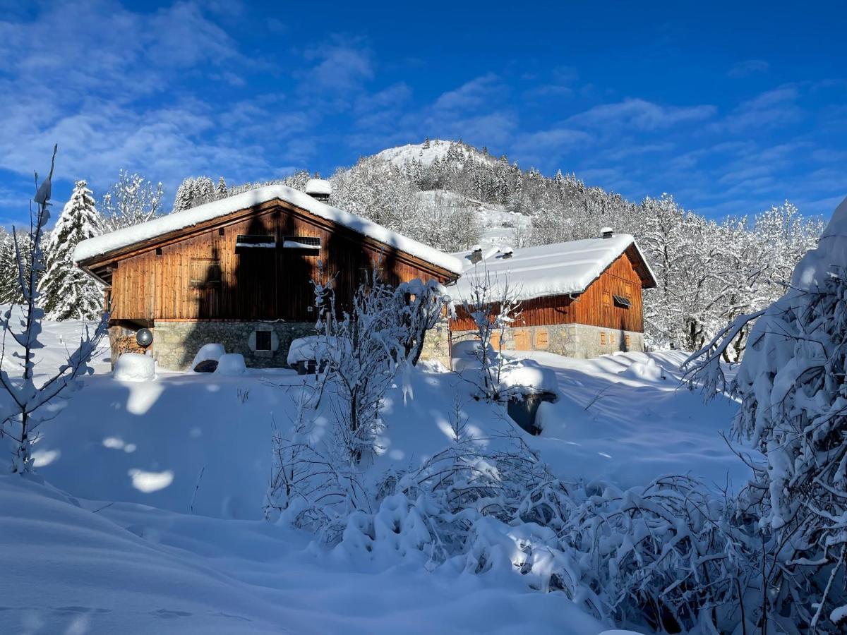Chalet Alpage Proche Geneve Megevette Exterior foto