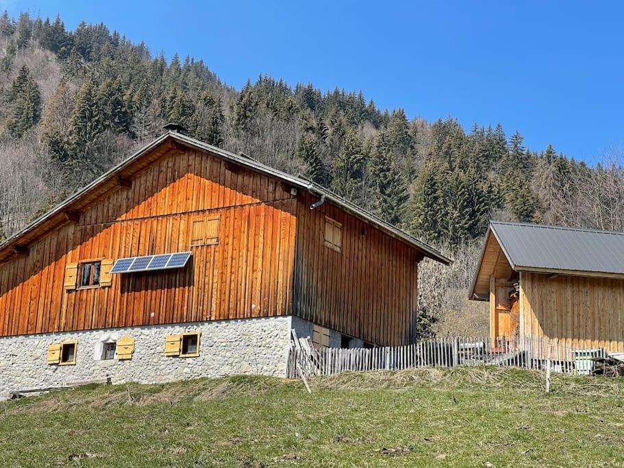 Chalet Alpage Proche Geneve Megevette Exterior foto